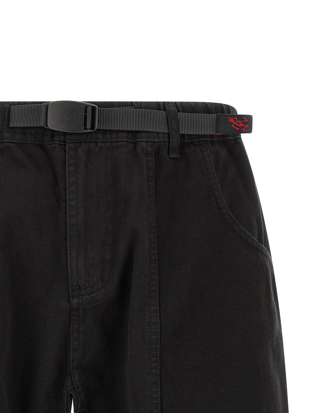 Gramicci Black Cotton Bermuda Shorts