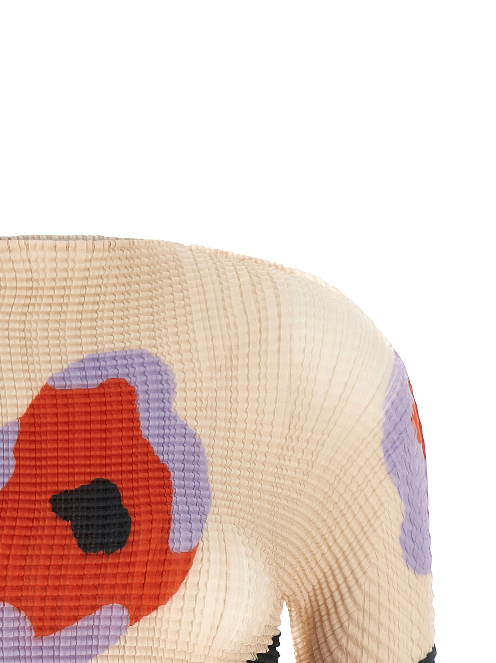 Issey Miyake Beige Polyester Pattern Shirt
