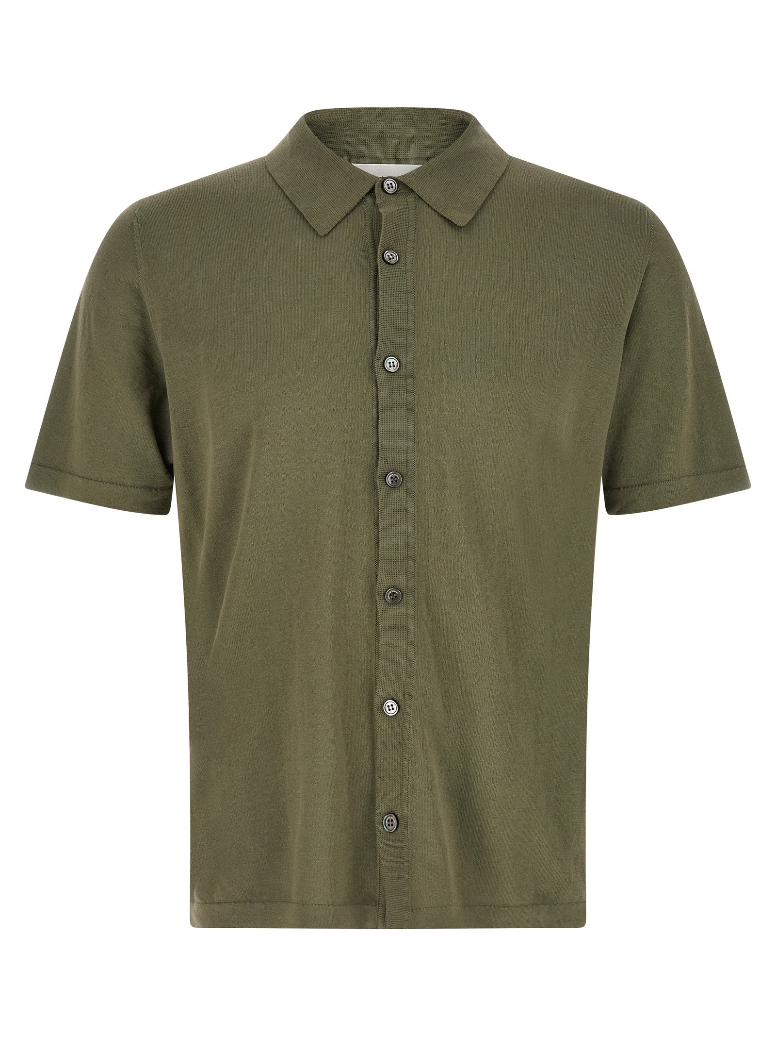 Roberto Collina Bicolor Cotton Blouse