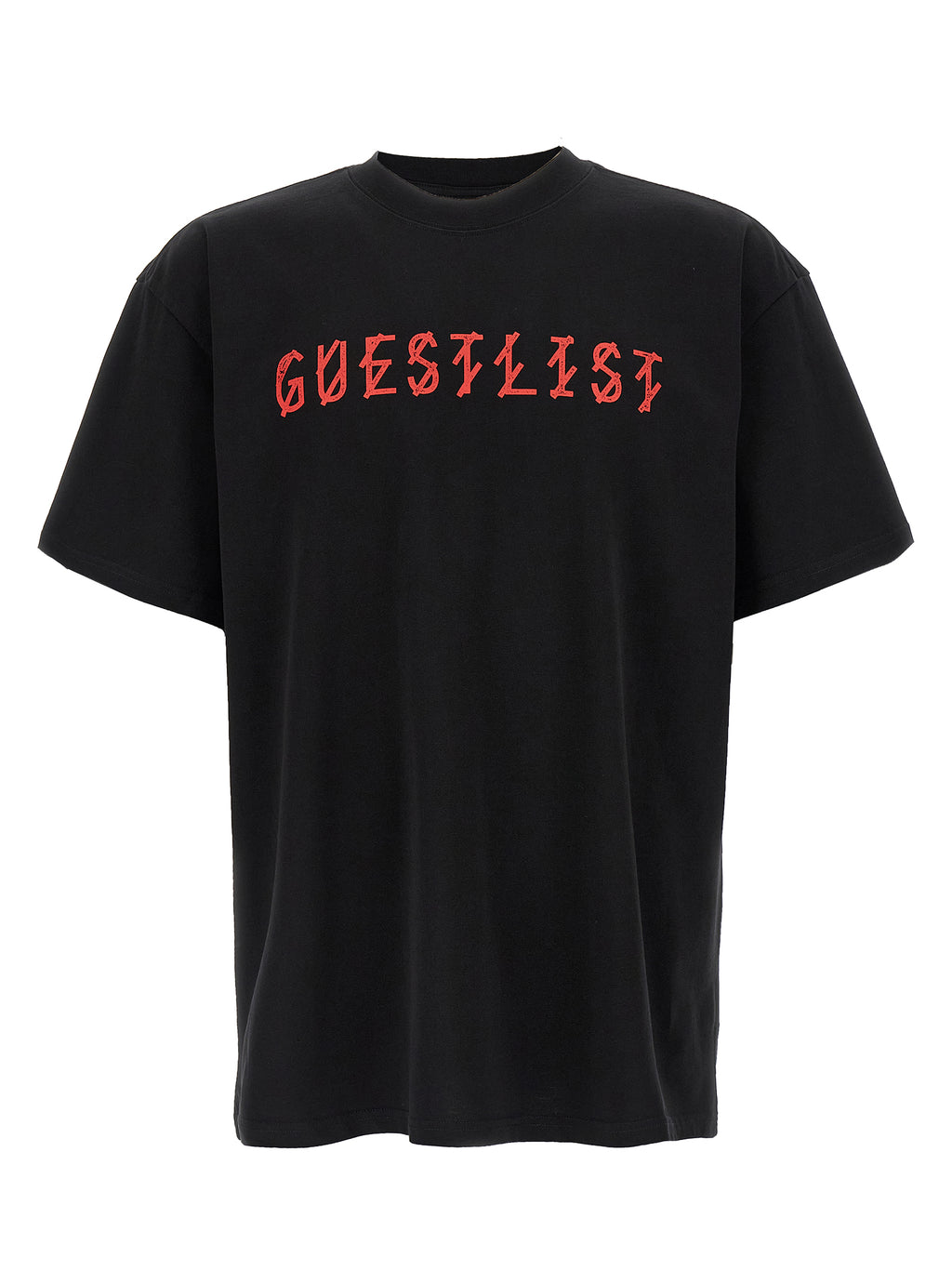 44 Label Group Black Cotton T-Shirt