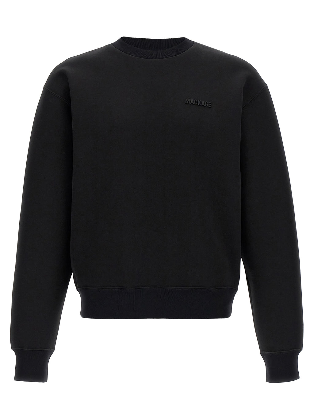 Mackage Black Cotton Sweatshirt