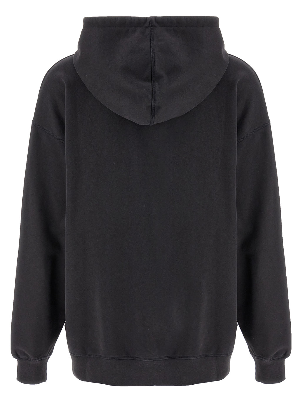 Ganni Gray Organic Cotton Hoodie