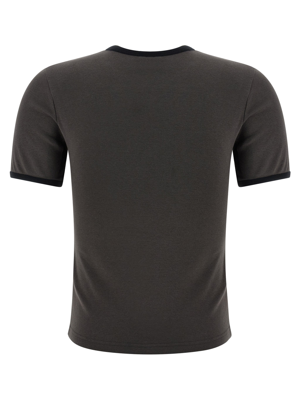 Courrèges Gray Cotton T-Shirt