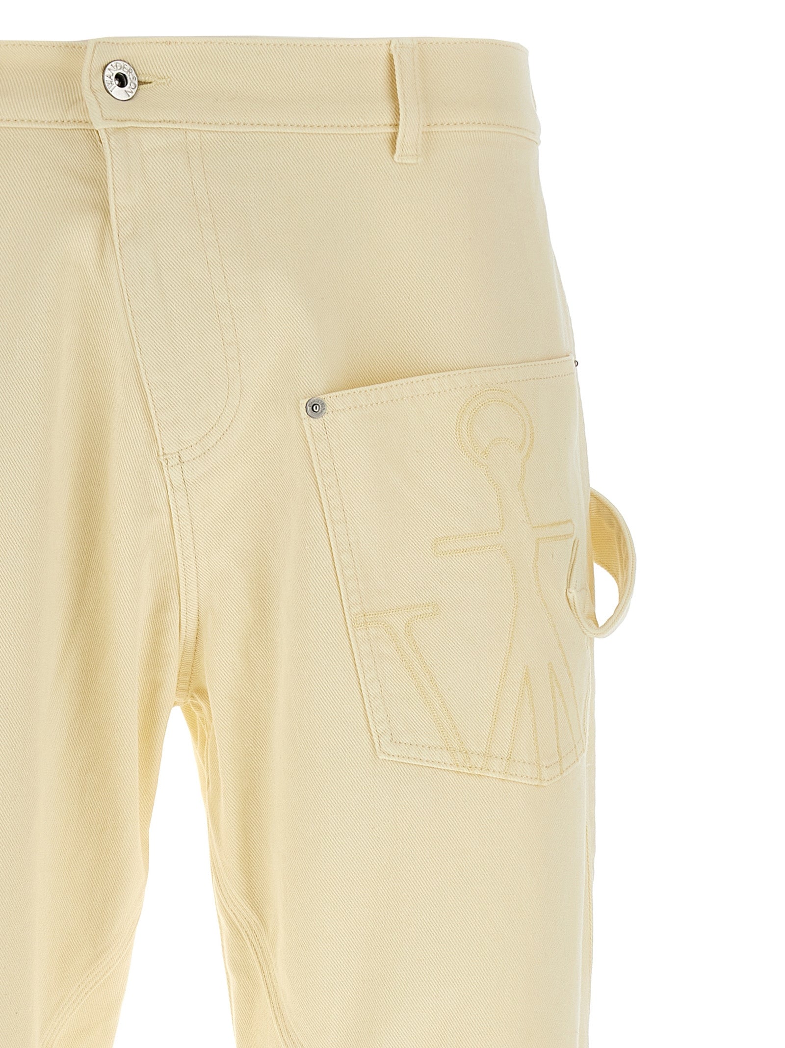 J.W.Anderson Bicolor Cotton Casual Pants