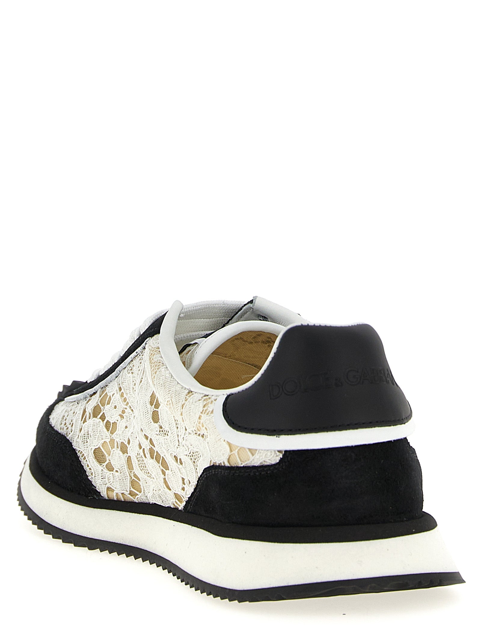 Dolce & Gabbana Bicolor Cotton Sneakers