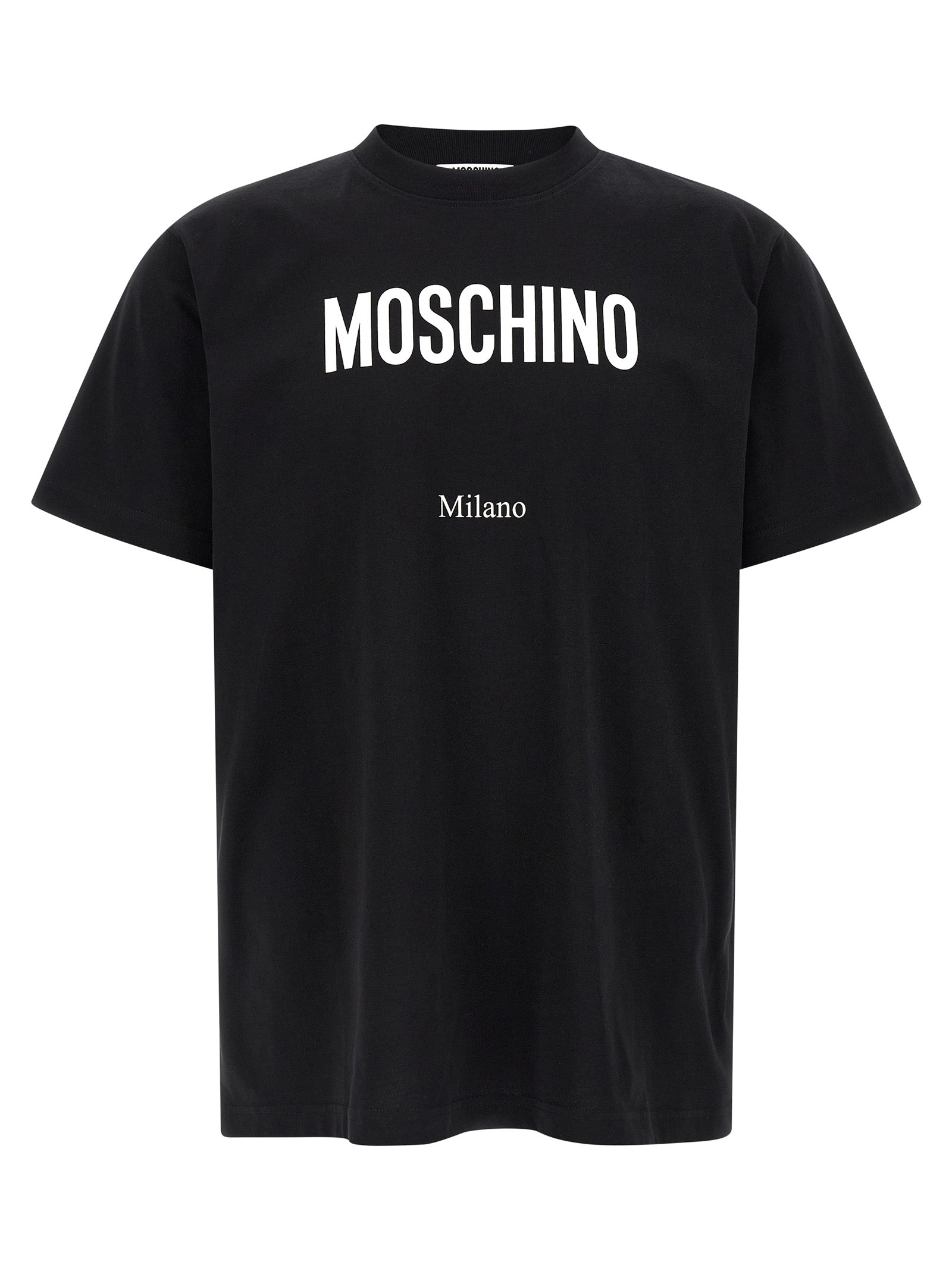 Moschino Bicolor Cotton T-Shirt