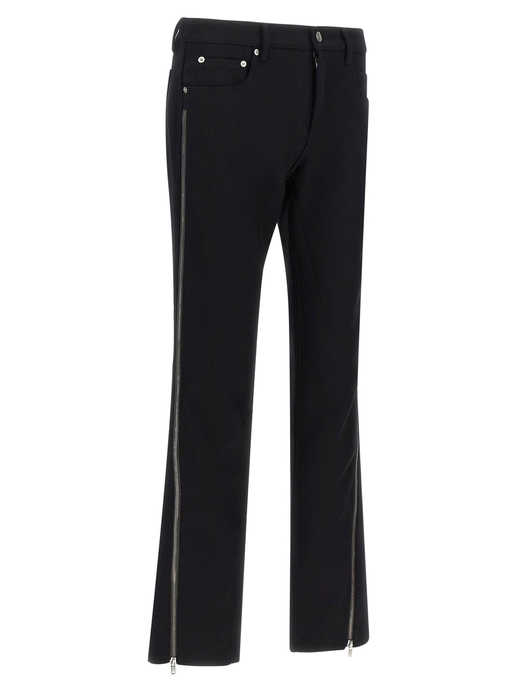 Rick Owens Black Virgin Wool Pants