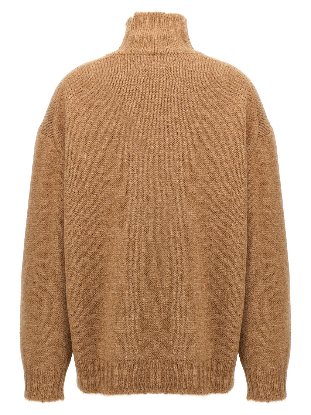 Jil Sander Beige Wool Cardigan