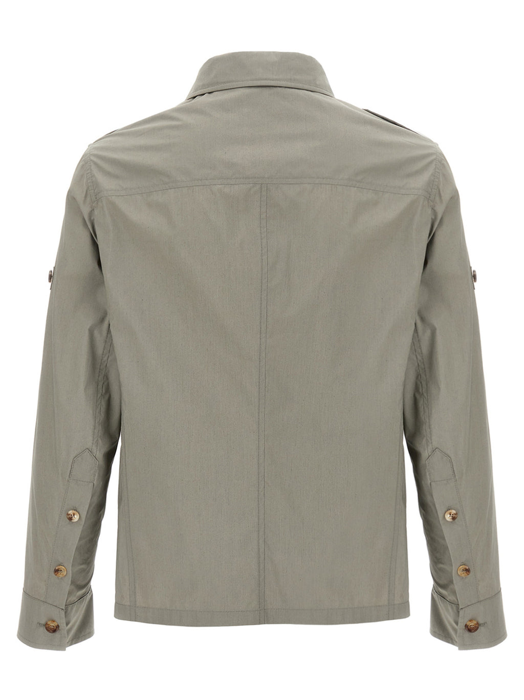 Brunello Cucinelli Bicolor Cotton Shell Jacket
