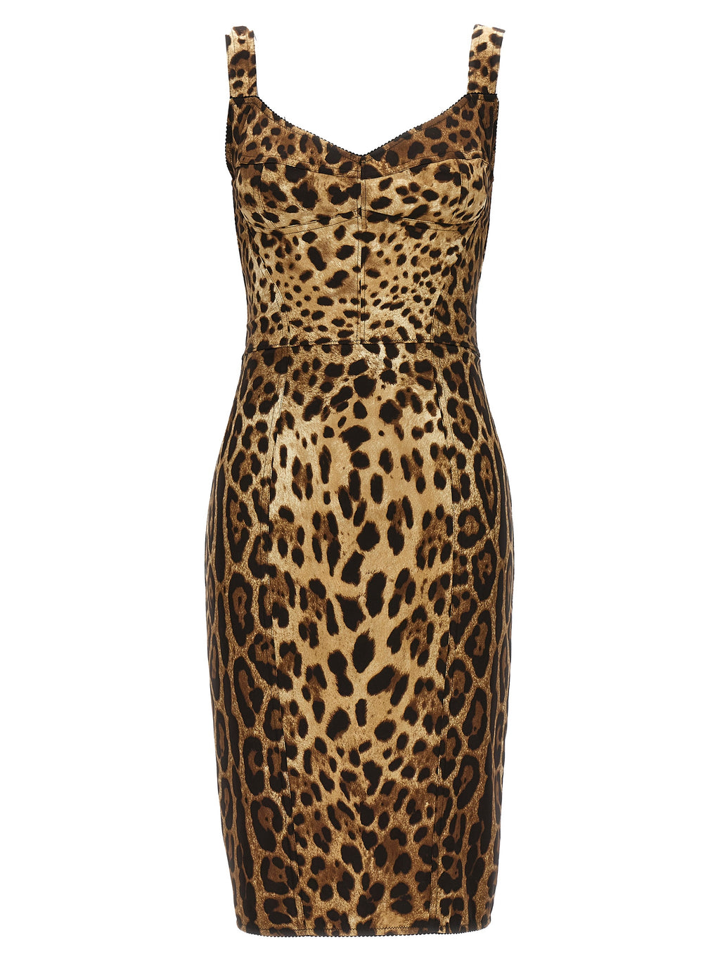 Dolce & Gabbana Multicolor Silk Cocktail Dress