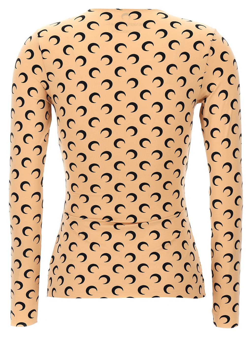 Marine Serre Beige Polyamide Pattern Shirt