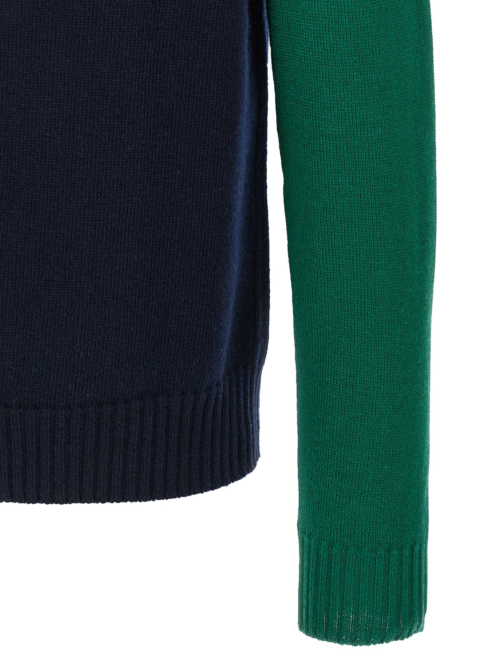 Valentino Garavani Blue Virgin Wool Cardigan