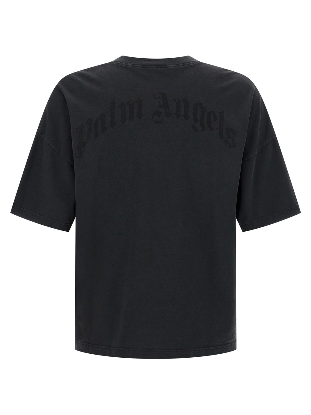 Palm Angels Black Cotton T-Shirt