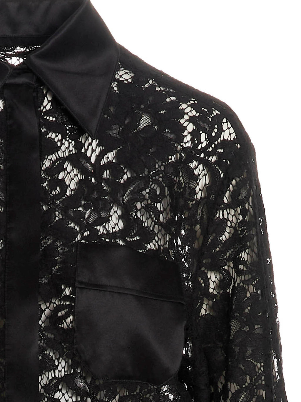 Dolce & Gabbana Black Cotton Shirt