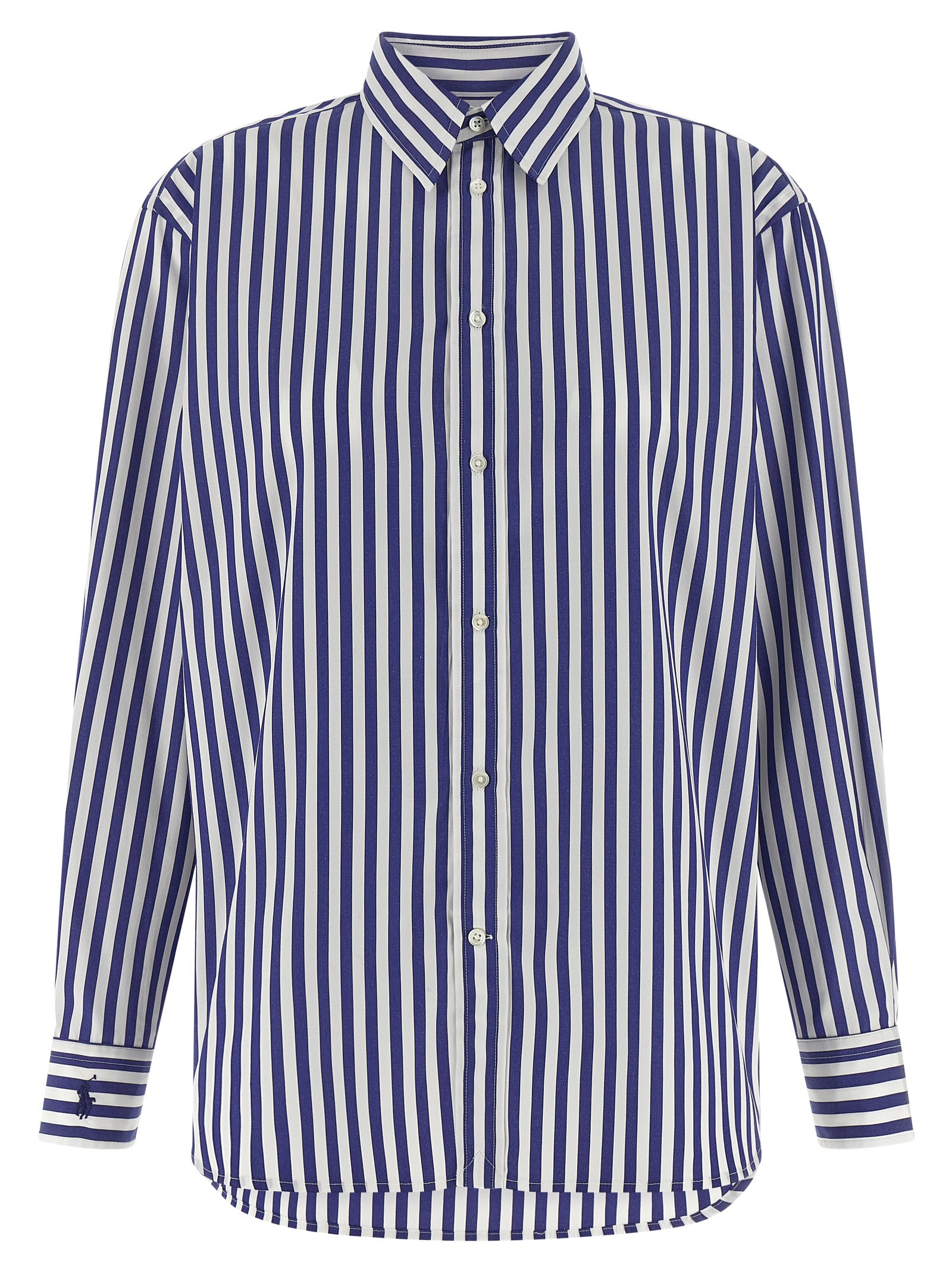 Polo Ralph Lauren Blue Cotton Blouse