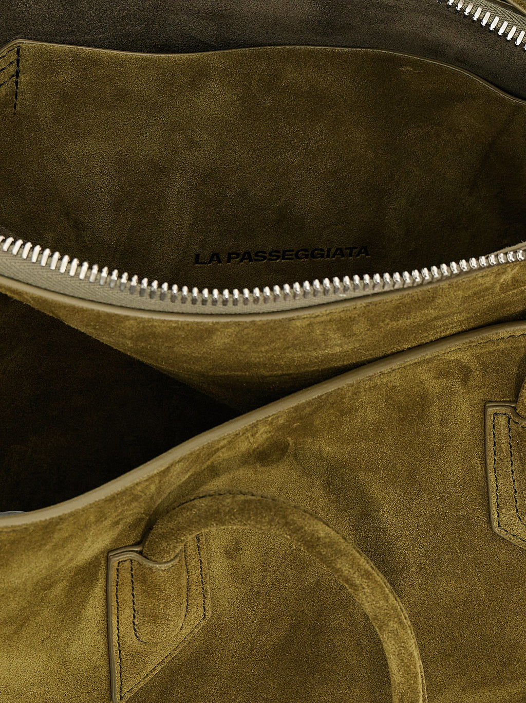 The Attico Bicolor Calfskin Shoulder Bag