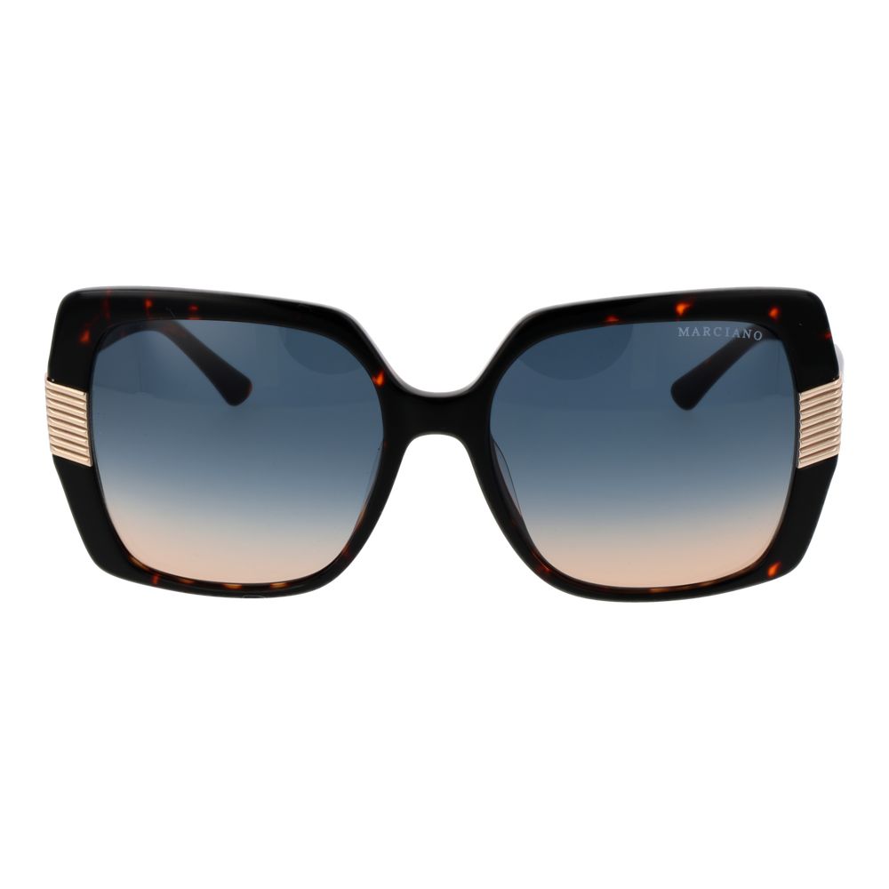 Marciano by Guess Brown Acetate Sunglasses