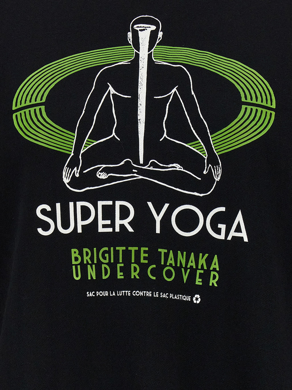 Undercover Black Cotton Sweatshirt