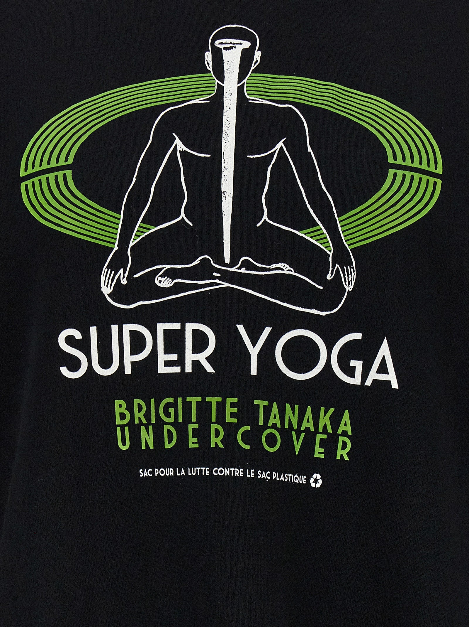 Undercover Black Cotton Sweatshirt