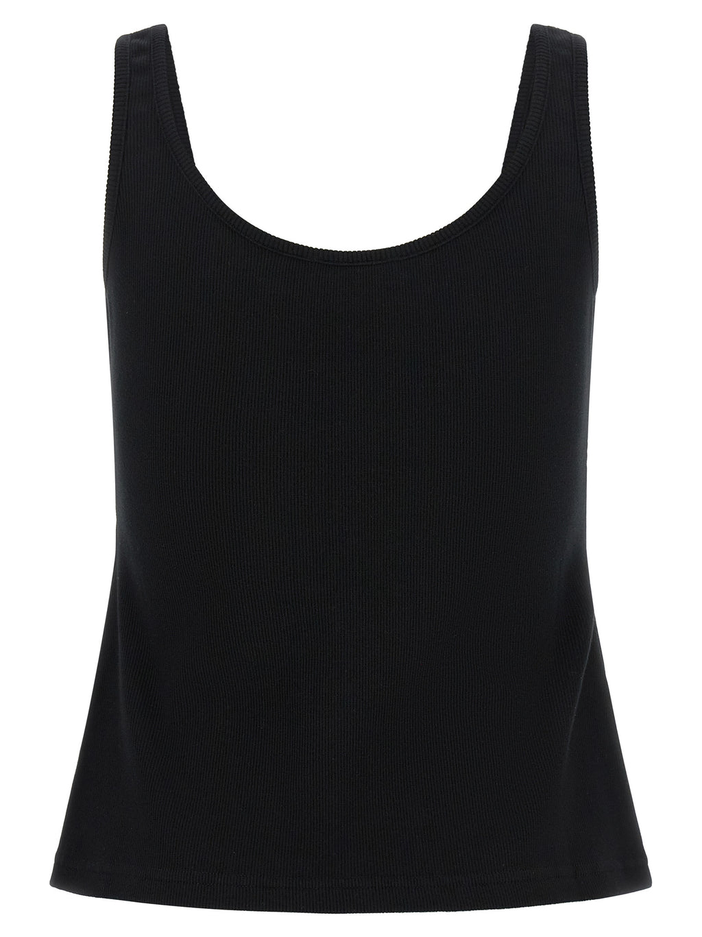 Off-White Tanktops aus schwarzer Baumwolle