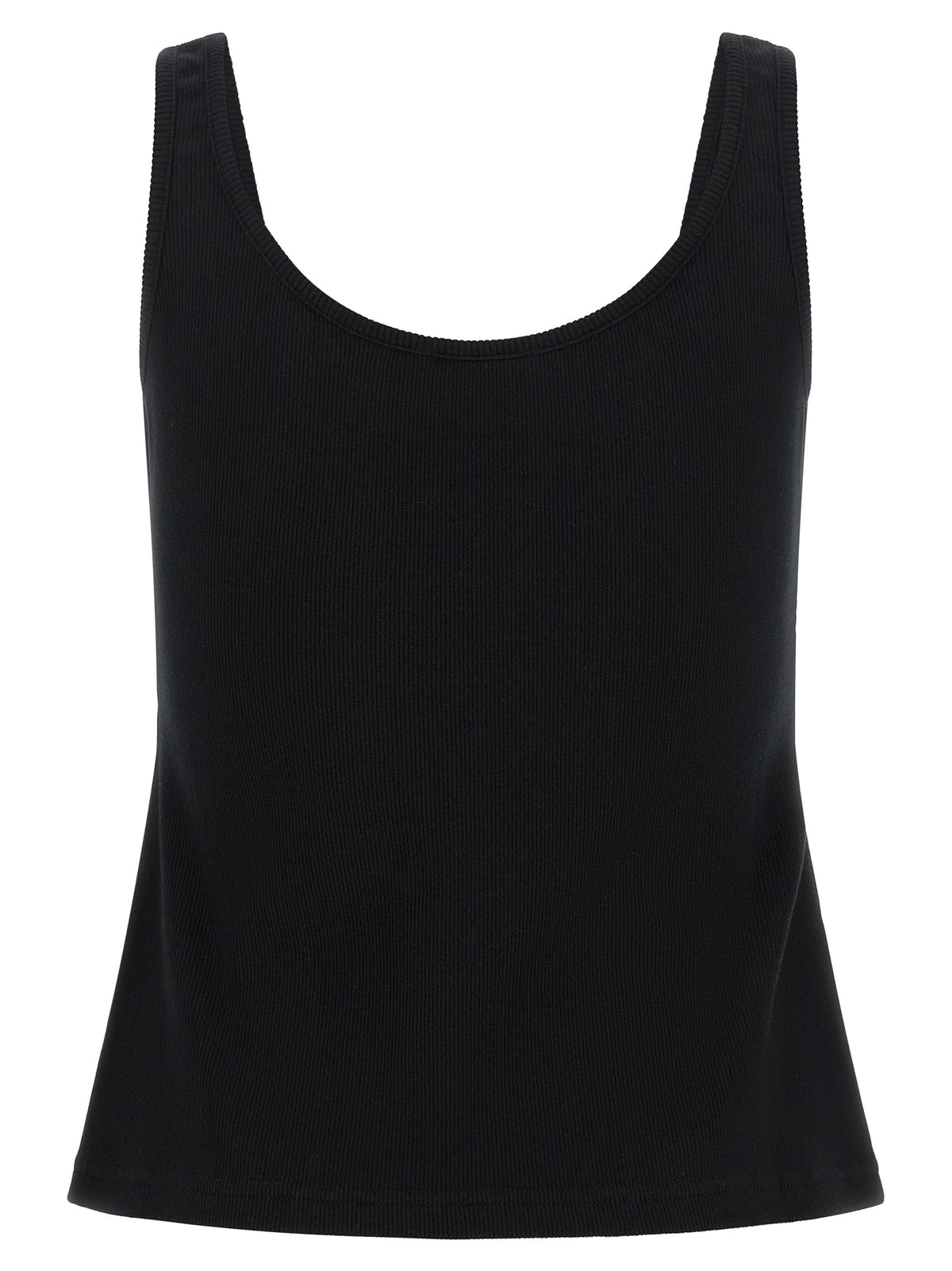Off-White Tanktops aus schwarzer Baumwolle