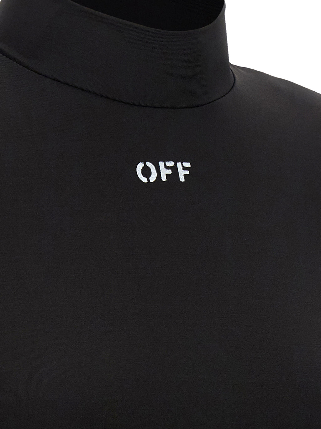 Off-White Hemd aus schwarzem Azetat