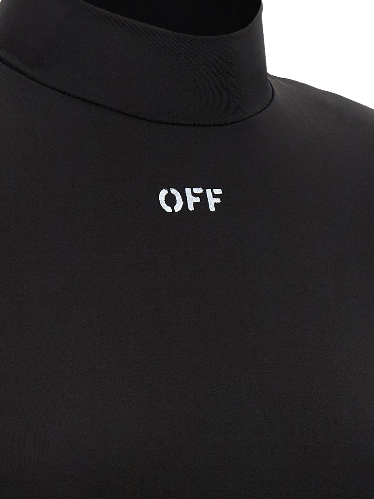Off-White Hemd aus schwarzem Azetat