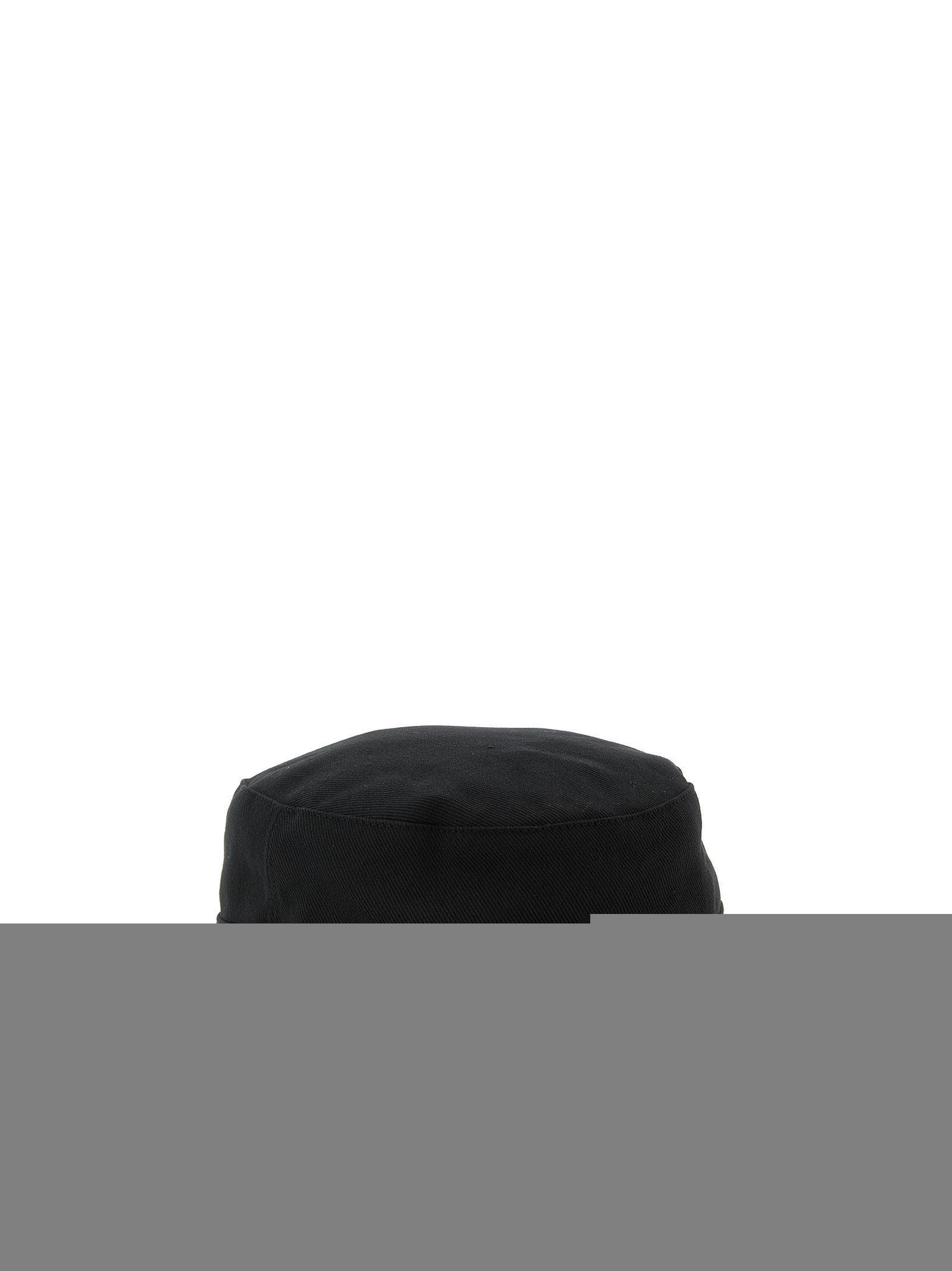 Jacquemus Black Cotton Bucket Hat