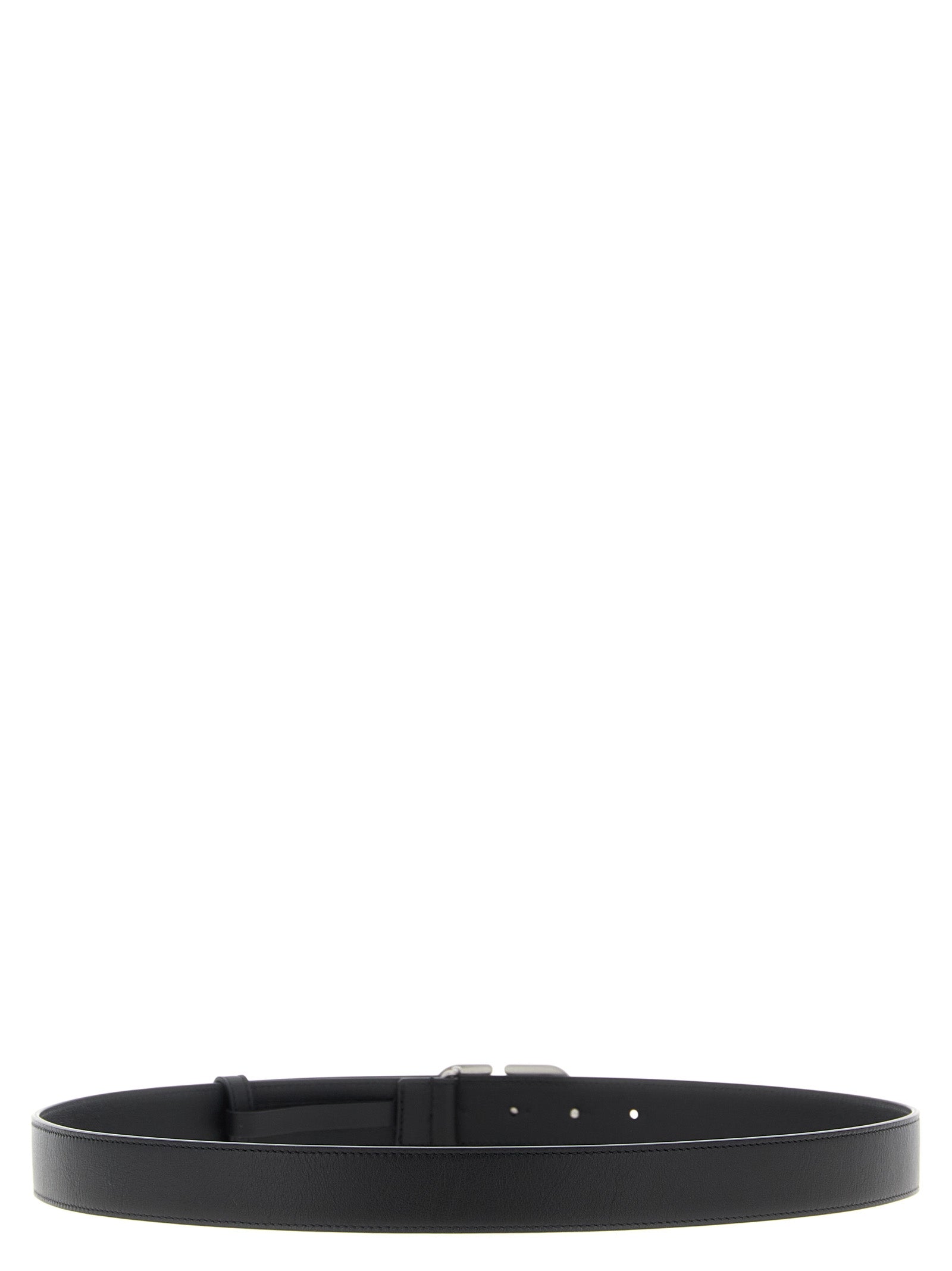 Valentino Garavani Black Calfskin Regular Belt