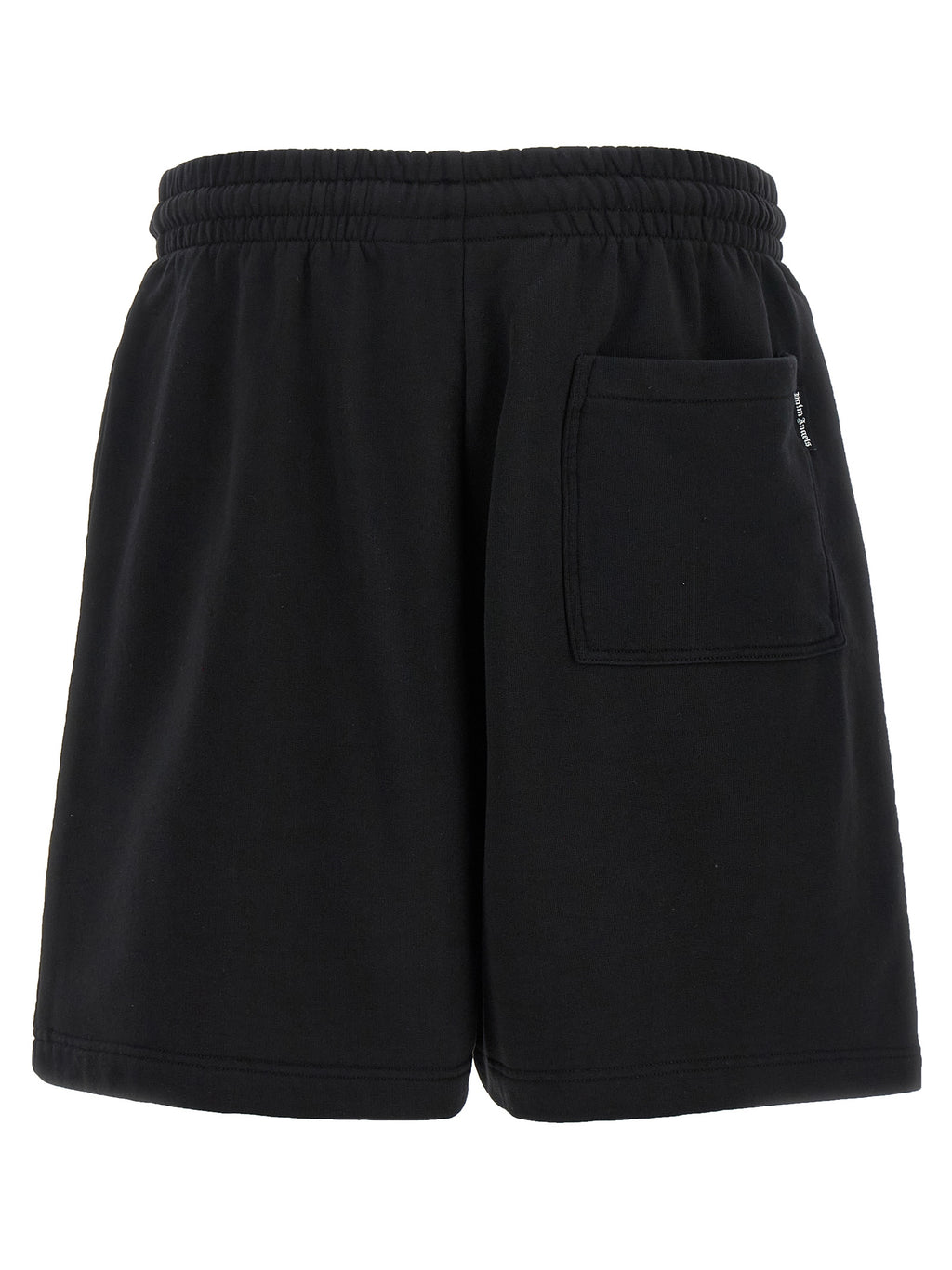 Palm Angels Black Cotton Bermuda Shorts