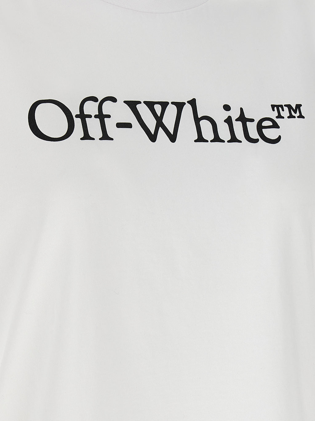 Off-White White Cotton T-Shirt