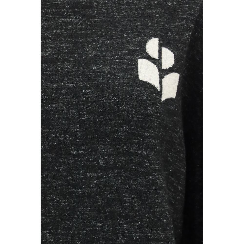 Isabel Marant Étoile Schwarzes Baumwoll-Sweatshirt