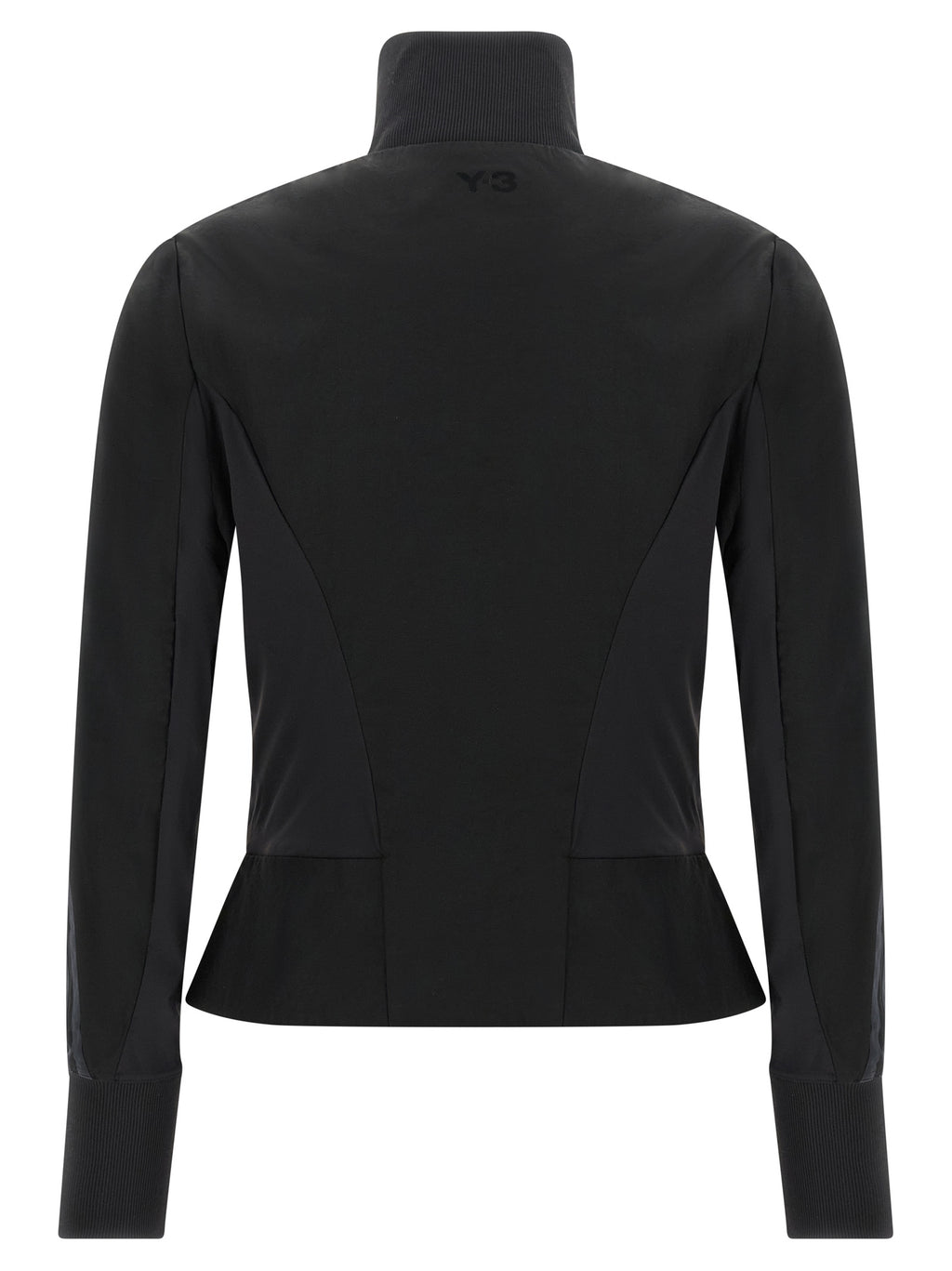 Y-3 Black Polyamide Sweatshirt