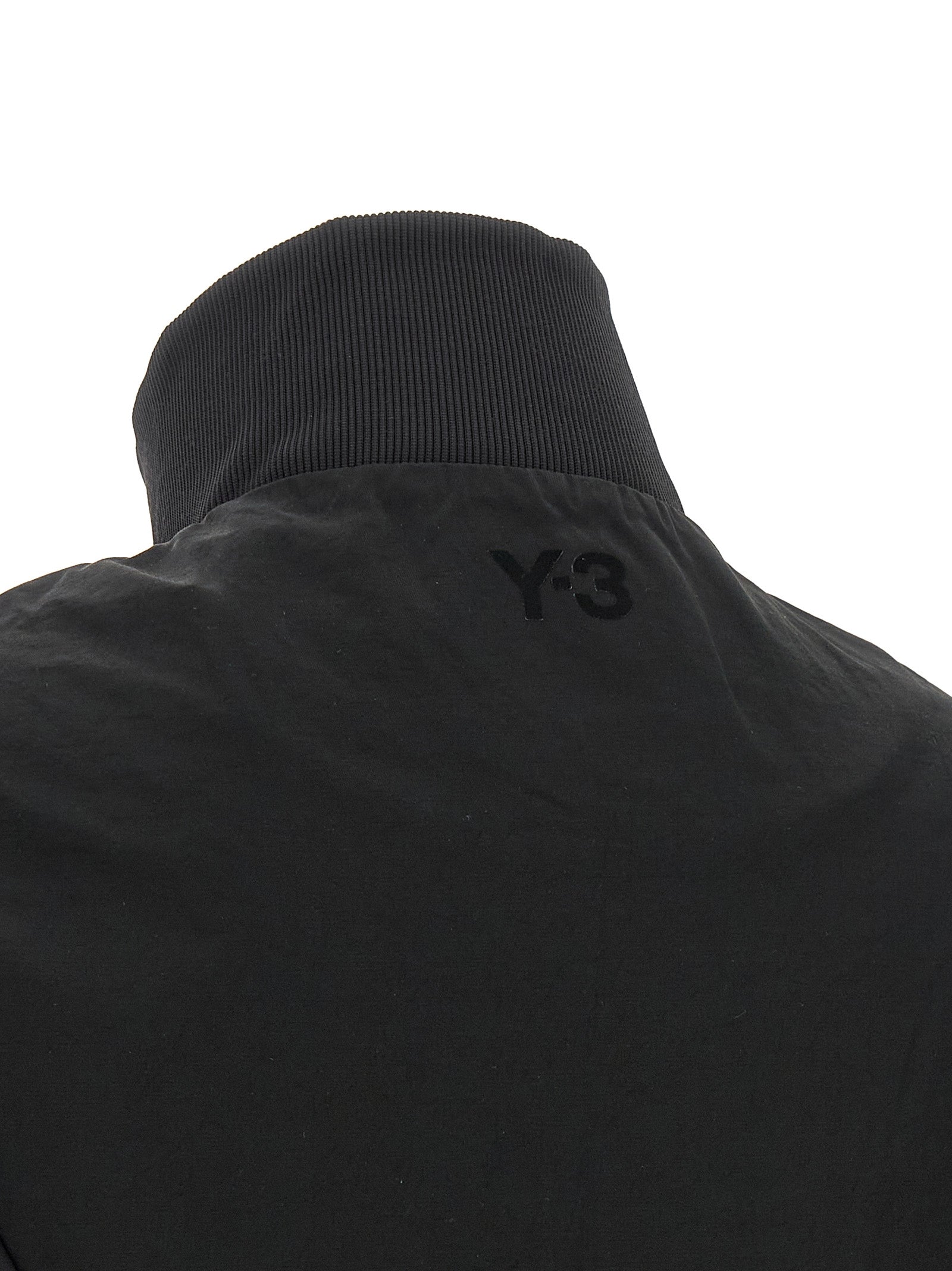 Y-3 Black Polyamide Sweatshirt