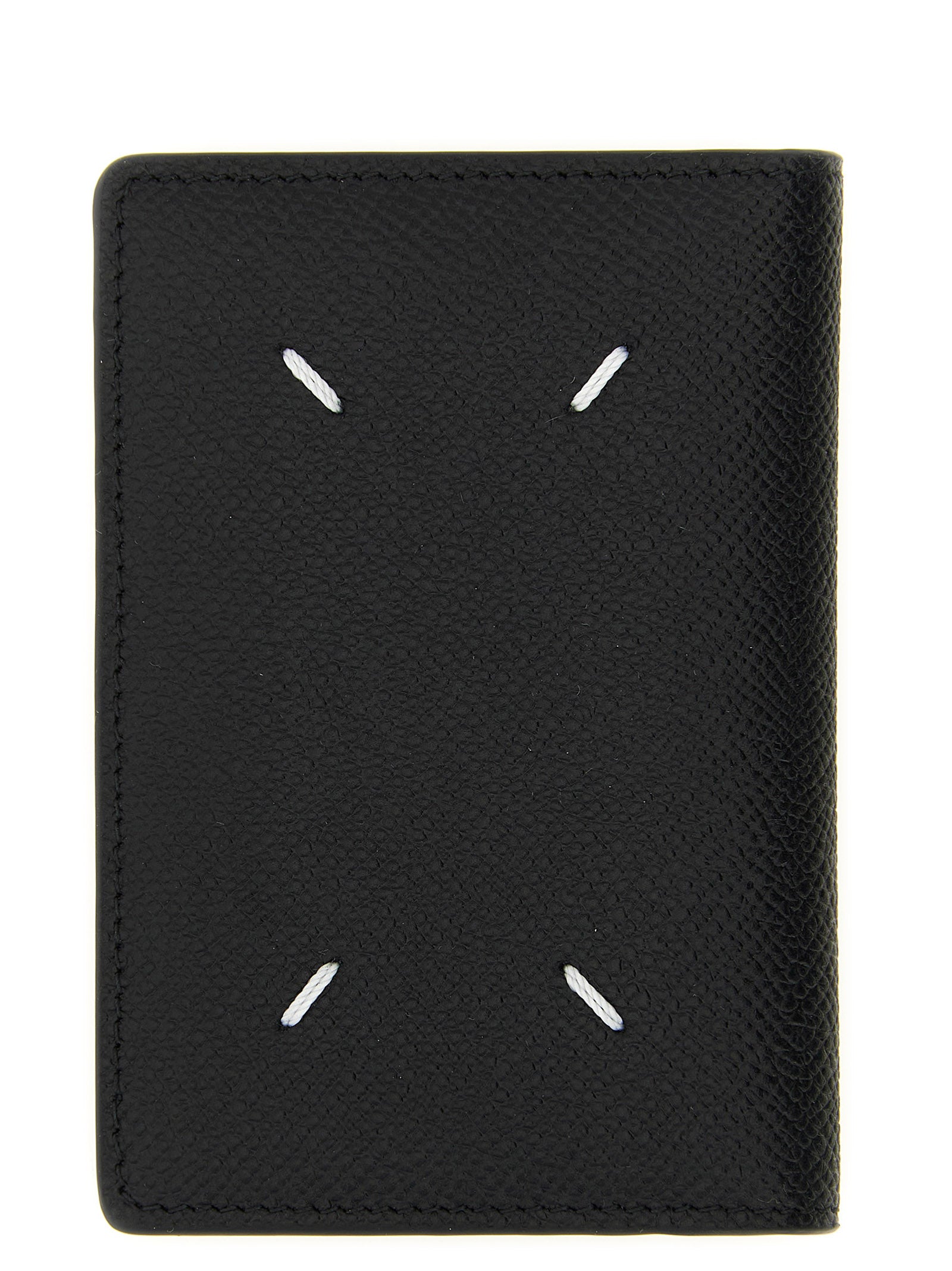 Maison Margiela Black Calfskin Cardholder