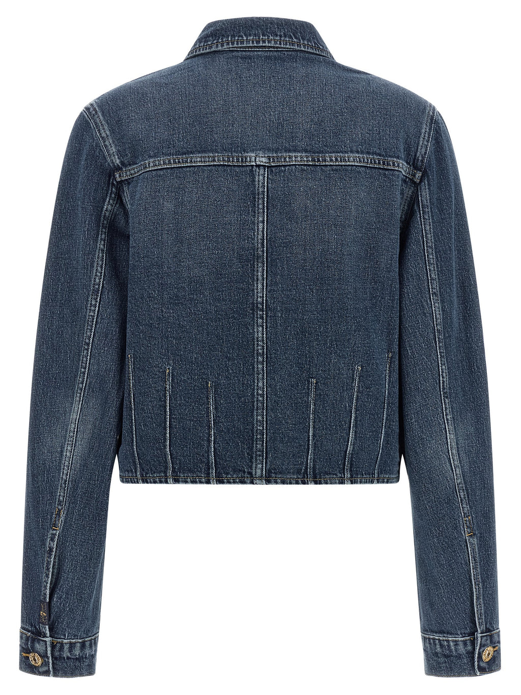 7 For All Mankind Blue Cotton Denim Jacket