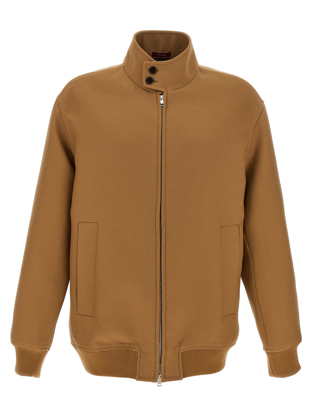 Gucci Braune Woll-Jacke in voller Länge