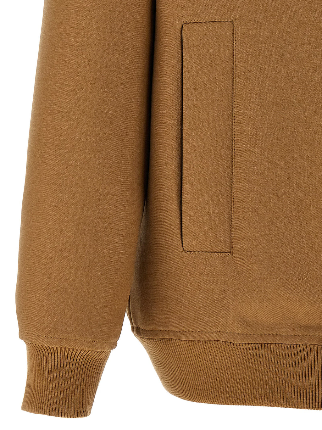 Gucci Braune Woll-Jacke in voller Länge