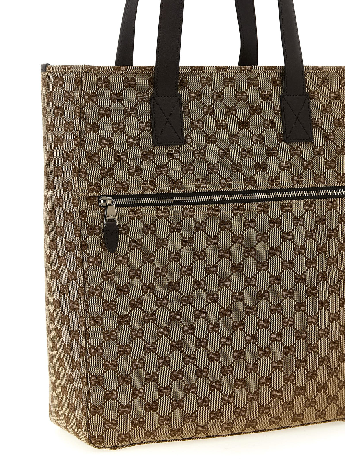 Gucci Braune Polyester-Umhängetasche