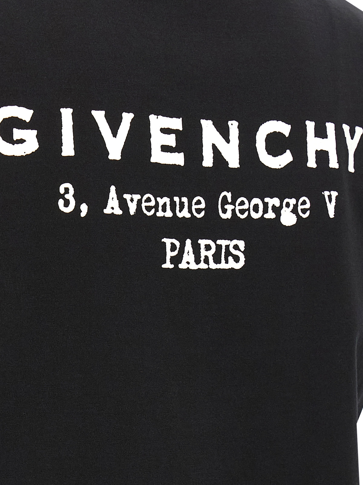 Givenchy Bicolor-Baumwoll-T-Shirt