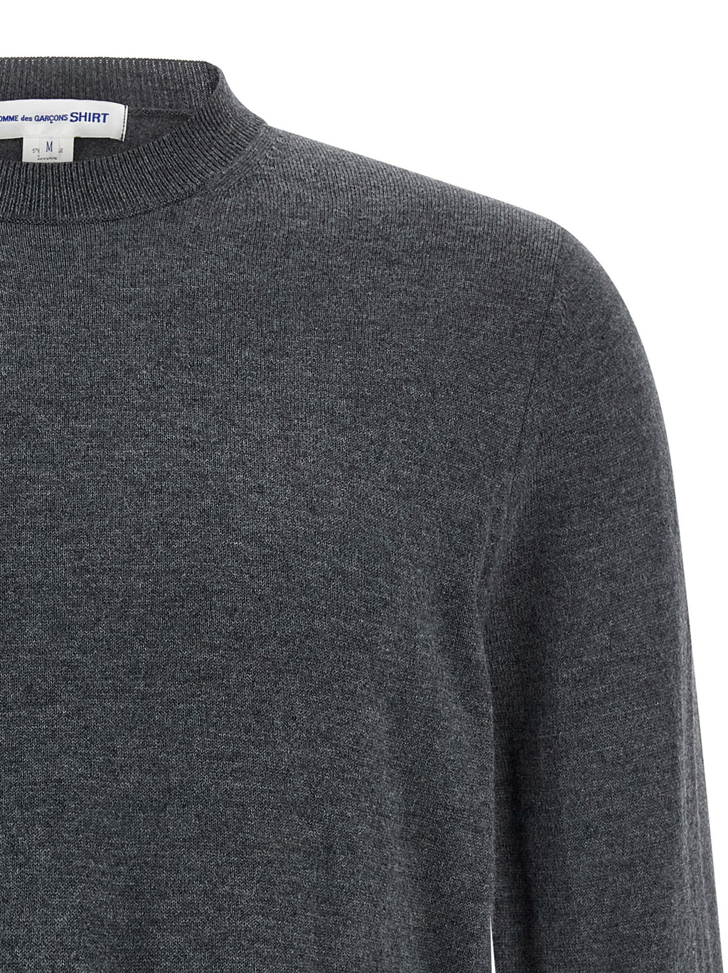 Comme Des Garçons Gray Acetate Cardigan