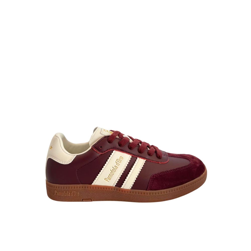 Pantofola D'Oro Herren Sneaker aus rotem Wildleder
