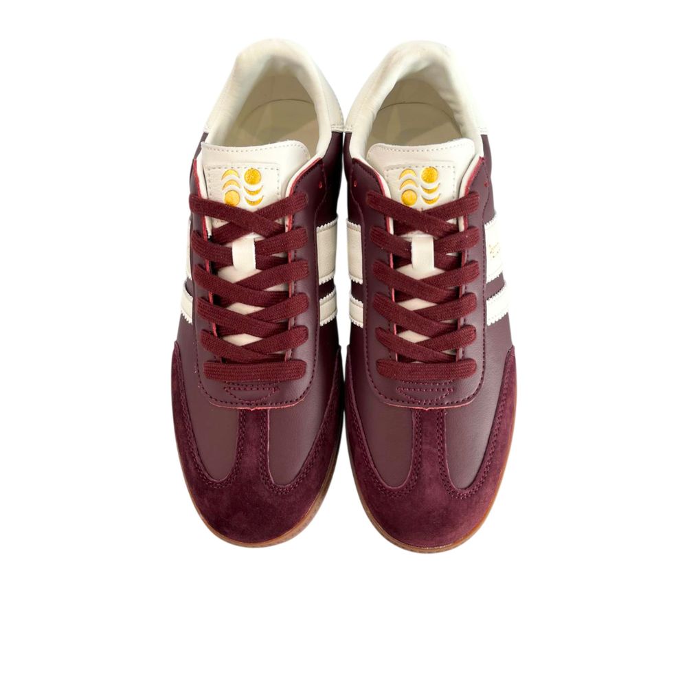 Pantofola D'Oro Herren Sneaker aus rotem Wildleder