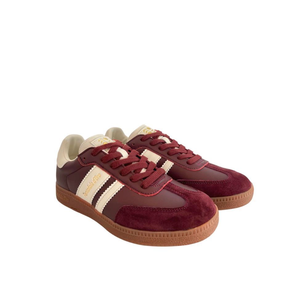 Pantofola D'Oro Herren Sneaker aus rotem Wildleder