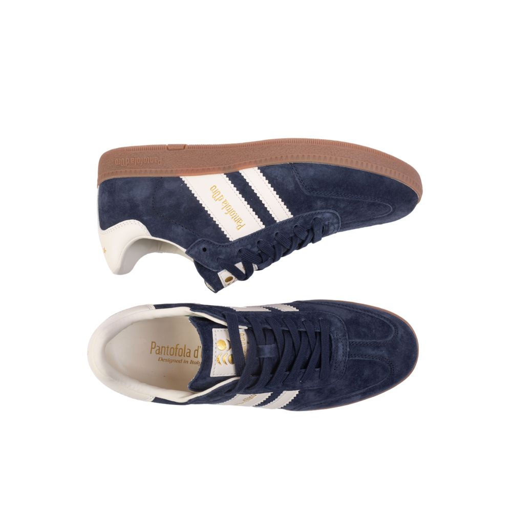 Pantofola D'Oro Blaue Wildleder Herren Sneaker