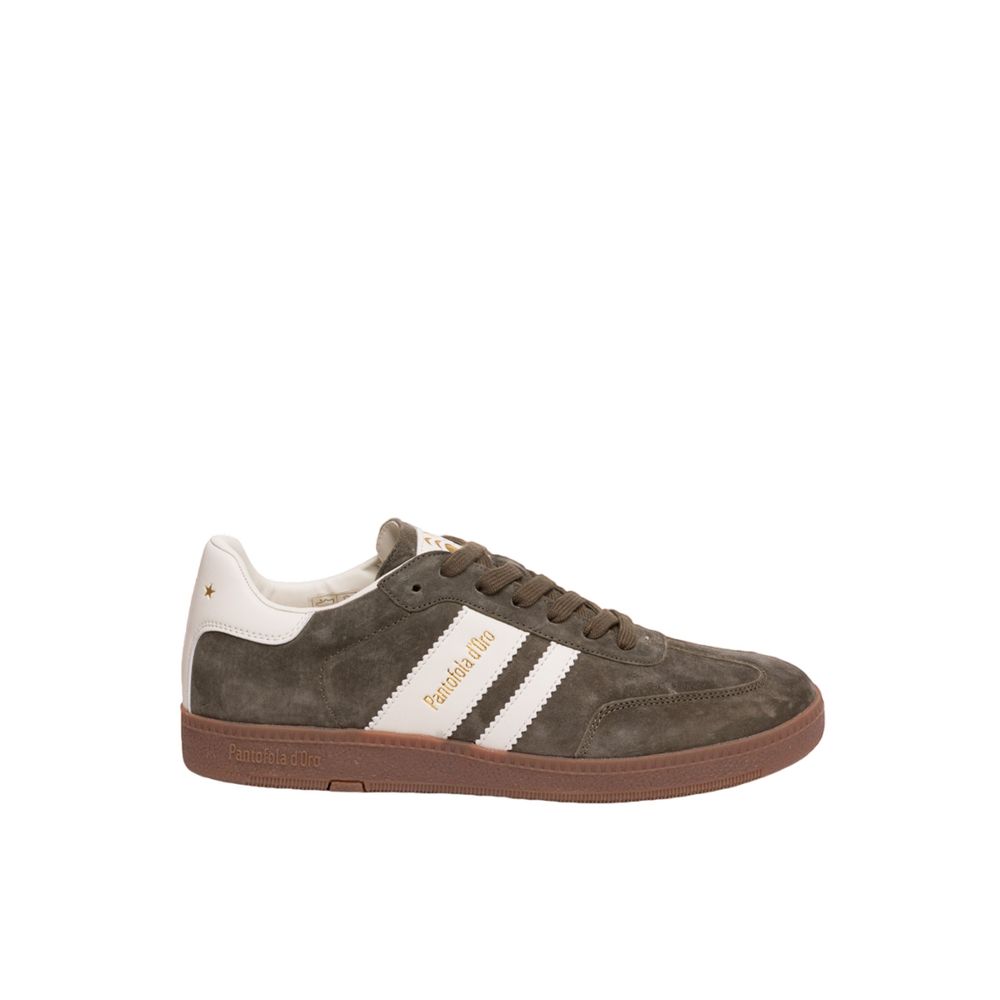 Pantofola D'Oro Herren-Sneaker aus grünem Wildleder