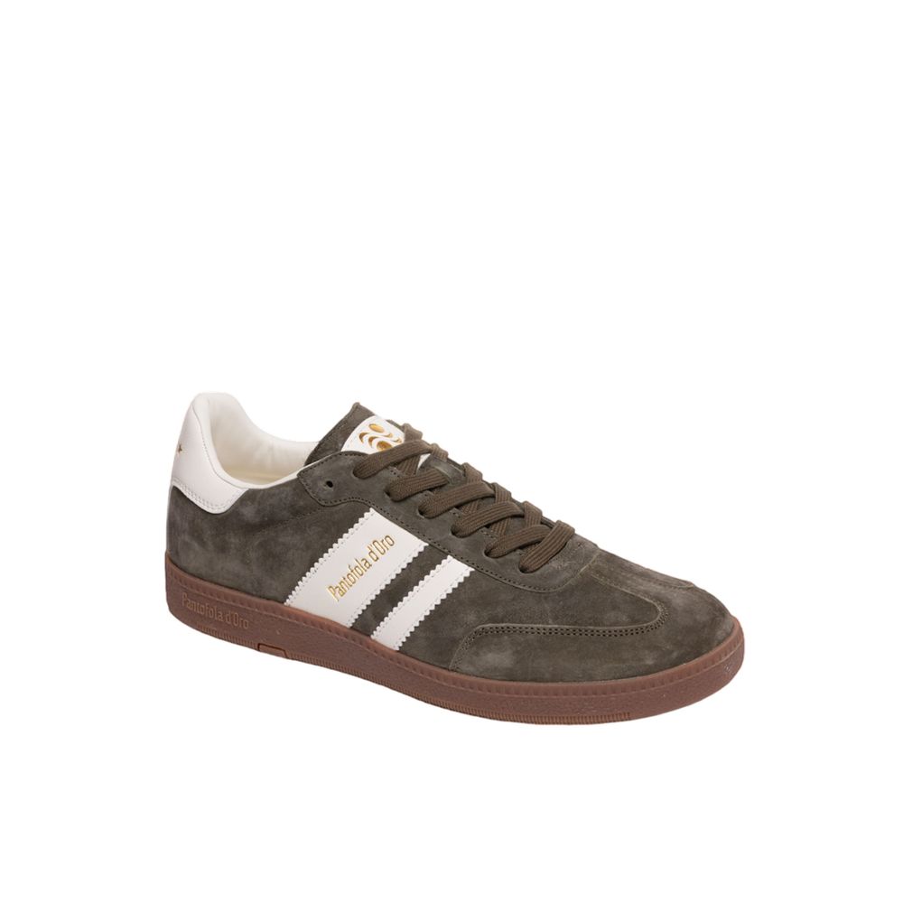Pantofola D'Oro Herren-Sneaker aus grünem Wildleder