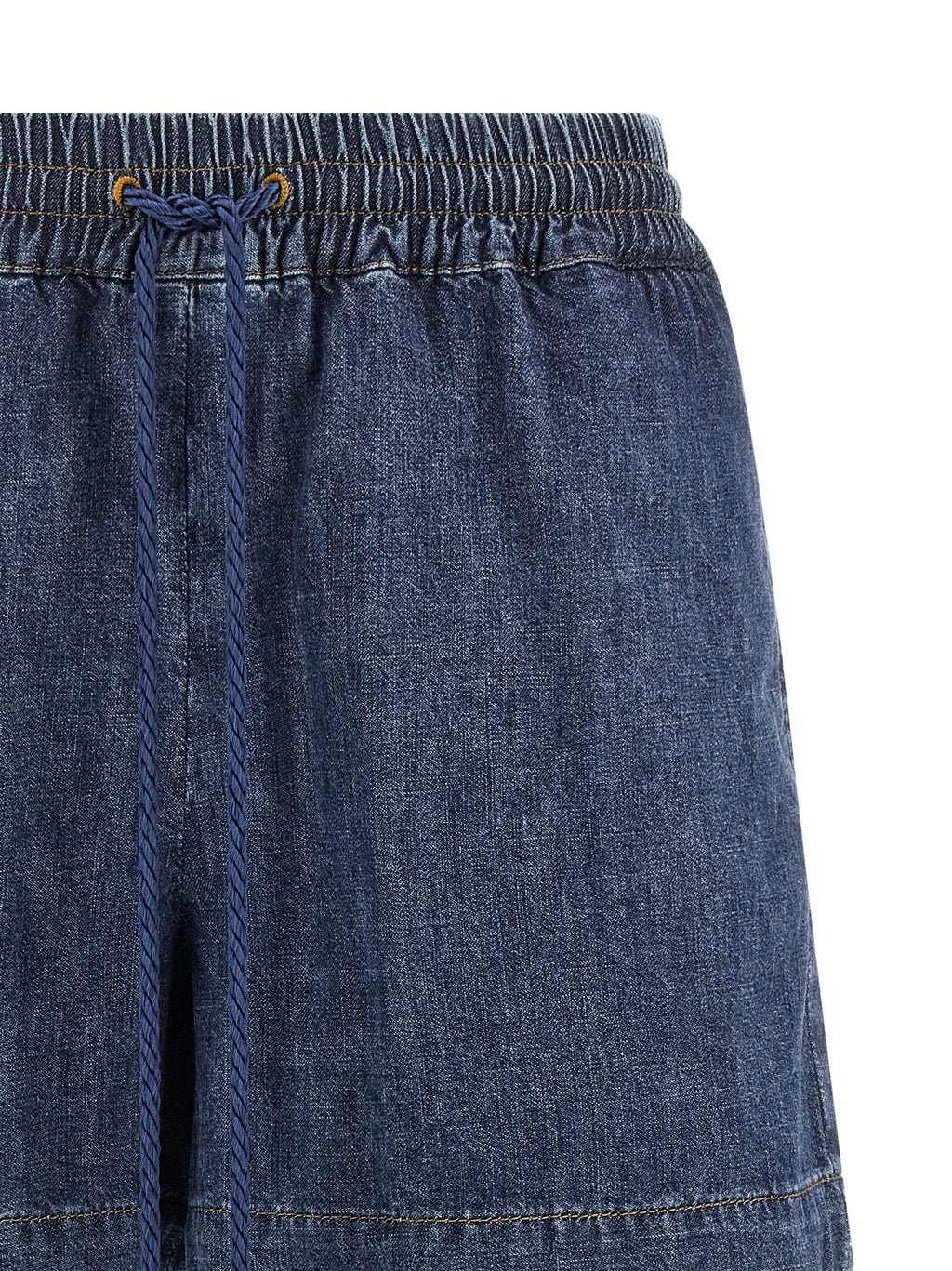 Valentino Garavani Blue Cotton Bermuda Shorts