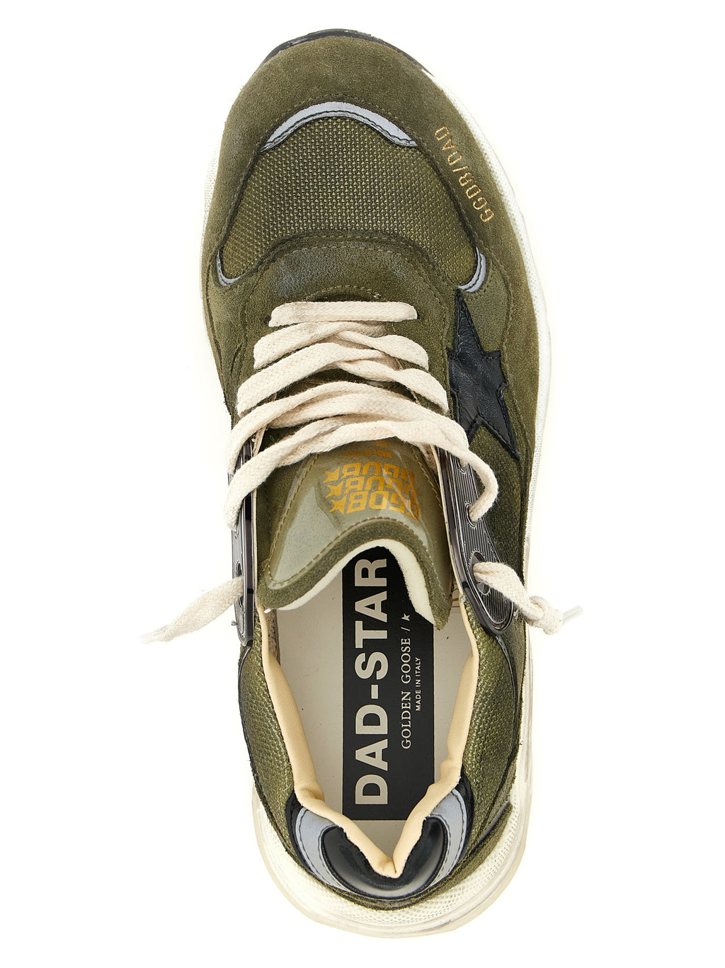 Golden Goose Bicolor-Sneakers aus Leder
