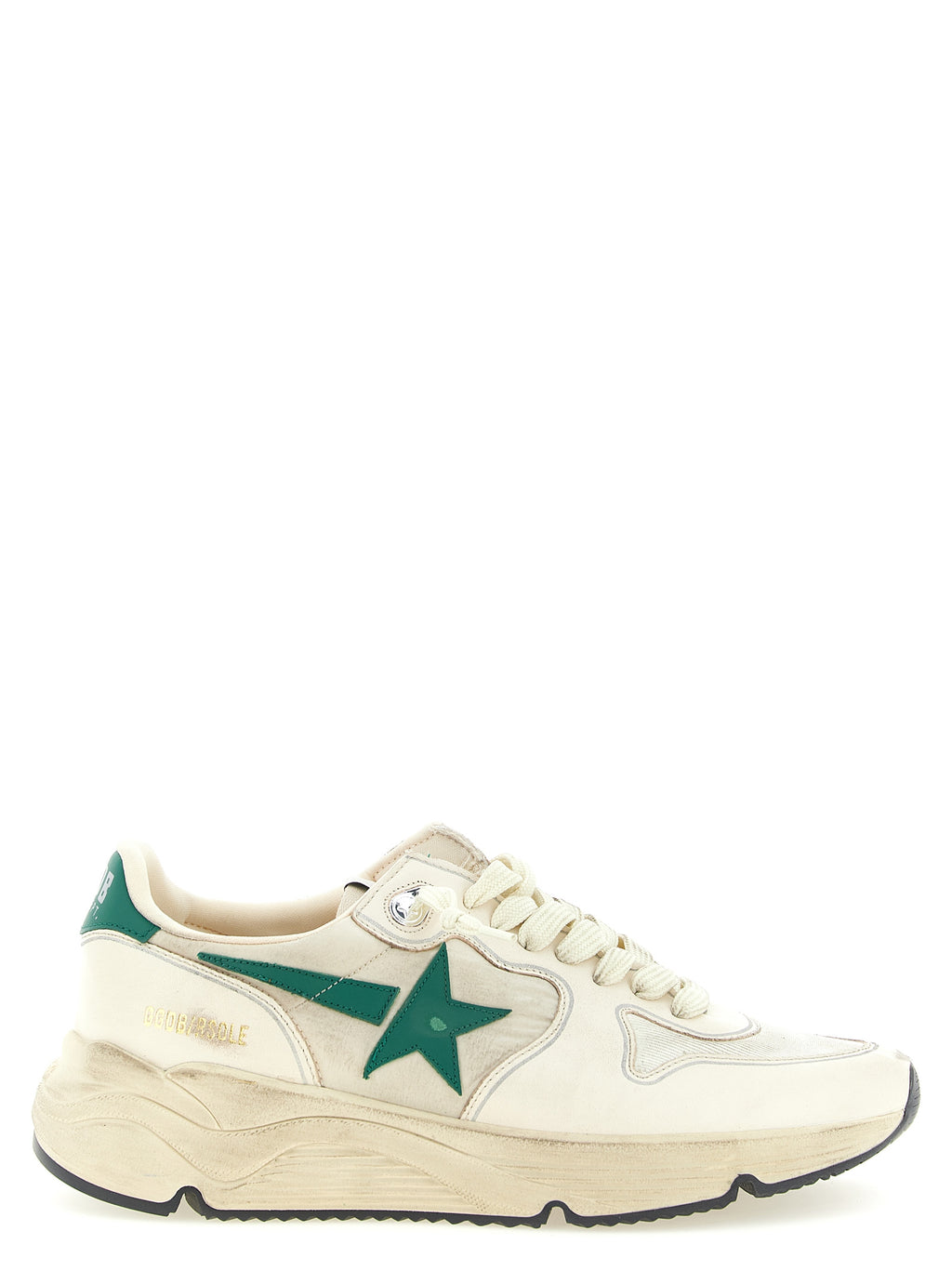 Golden Goose Bicolor Leather Athletic Sneakers
